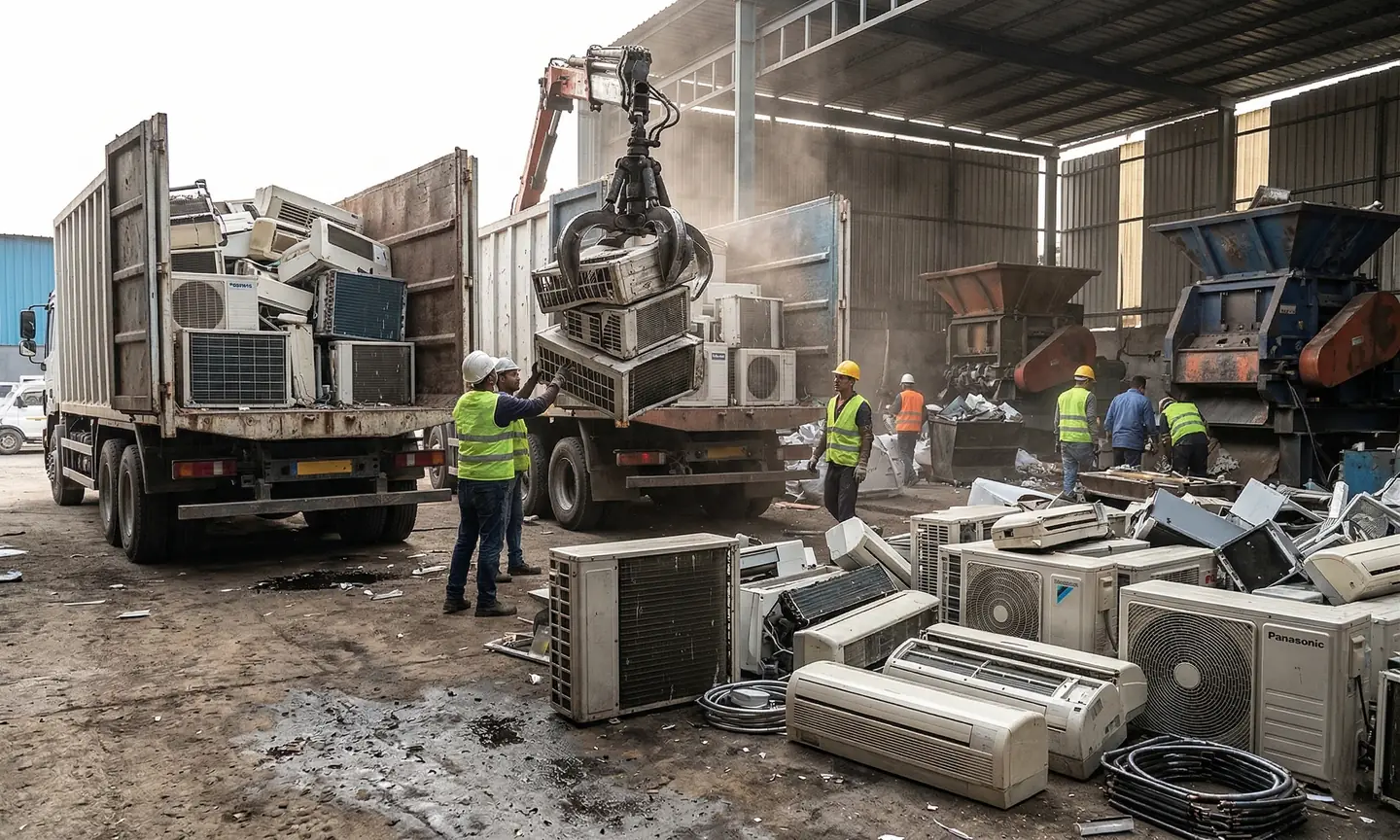 Hurda toplama – klima ve beyaz eşya hurdaları